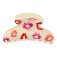 Scunci Lip Prints Claw Clip