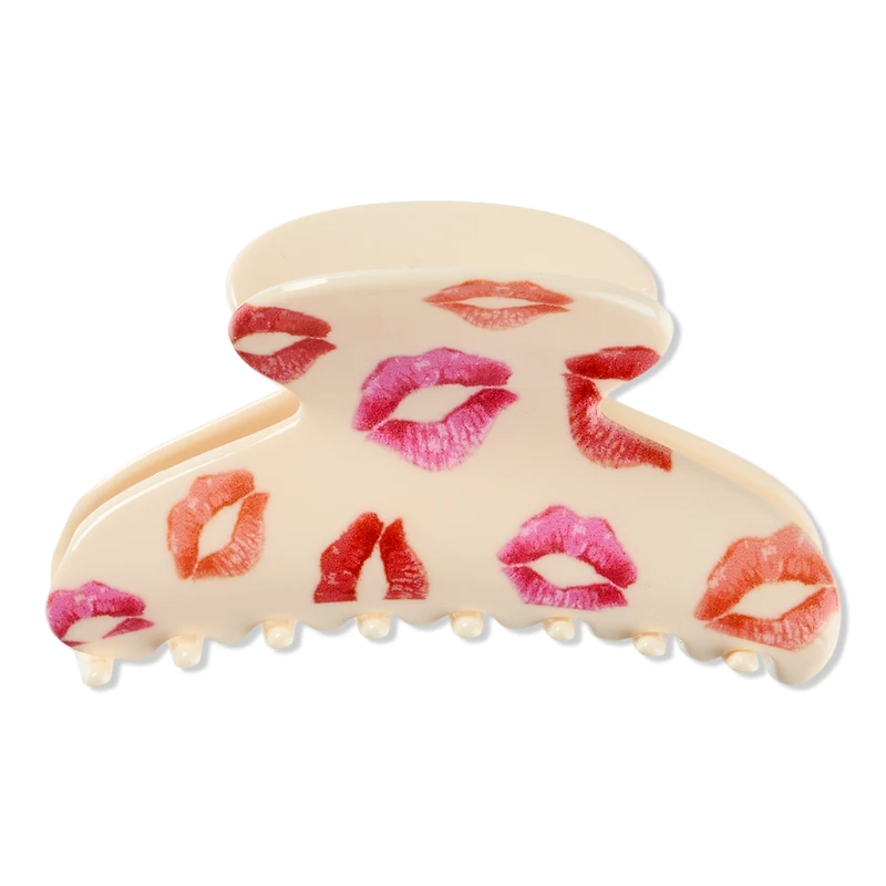 Scunci Lip Prints Claw Clip