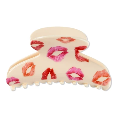 Scunci Lip Prints Claw Clip