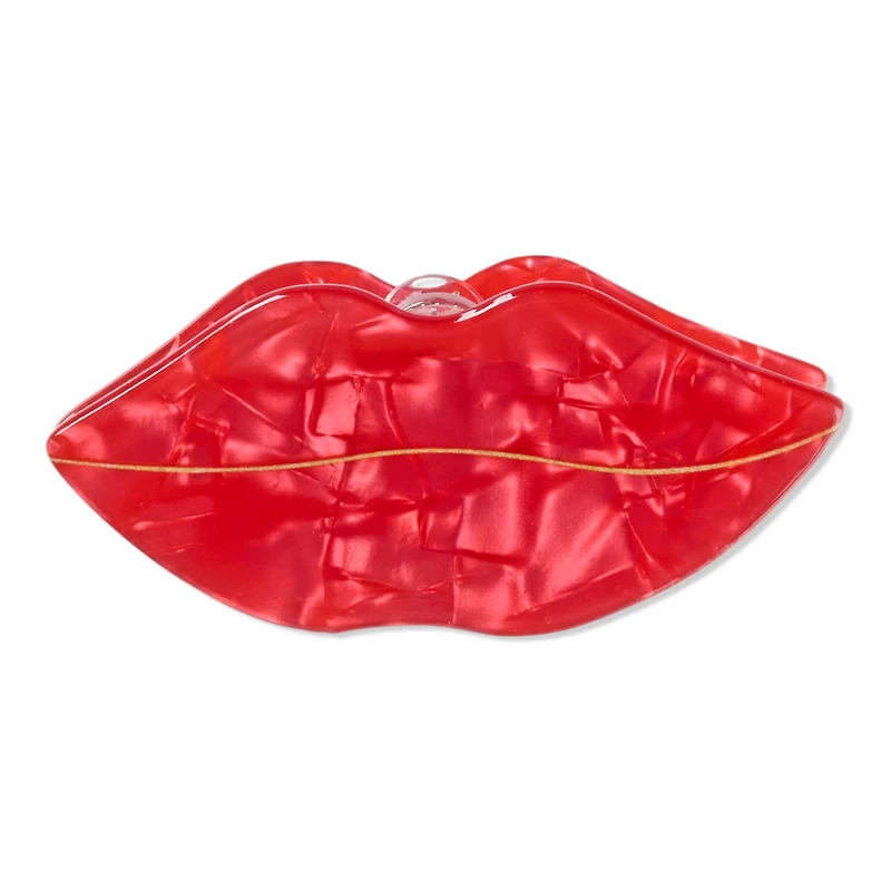 Scunci Acrylic Lips Claw Clip