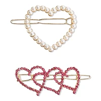 Scunci Heart Jean Wire Barrette