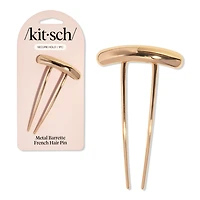 Kitsch French Hair Pin - Gold