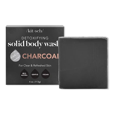 Kitsch Detoxifying Charcoal Body Wash Bar - Sage & Mint
