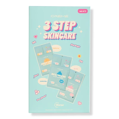 The Creme Shop To Go 3-Step Skincare Variety Pack