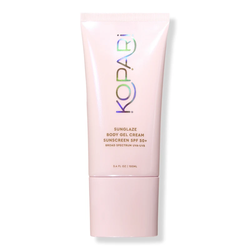 Kopari Beauty Sunglaze Body Gel Cream Sunscreen SPF 50+