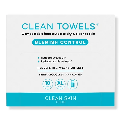Clean Skin Club Towels Blemish Control Disposable Face - ct