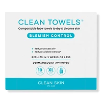 Clean Skin Club Towels Blemish Control Disposable Face - ct