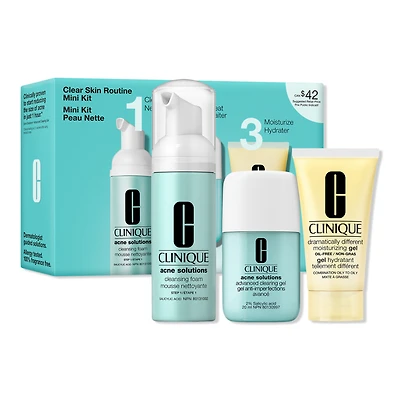 Clinique Clear Skin Routine: Mini Acne Solutions Skincare Kit