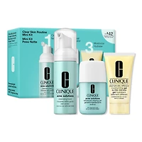 Clinique Clear Skin Routine: Mini Acne Solutions Skincare Kit