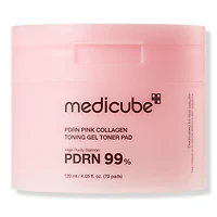 medicube PDRN Pink Collagen Toning Gel Toner Pad
