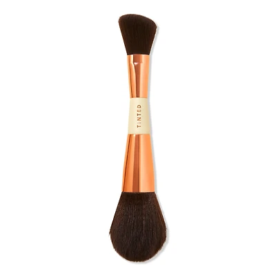 Live Tinted Duality Dual-Ended Fluffy Powder Brush