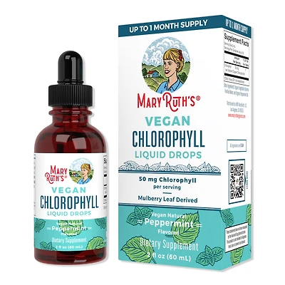 MaryRuth's Vegan Chlorophyll Liquid Drops Peppermint