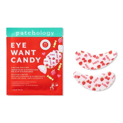 Patchology Eye Want Candy Smoothing & Hydrating No-Slip Patches - Pair