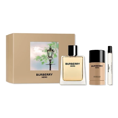 Burberry Hero Eau de Toilette and Deodorant 3-Piece Gift Set
