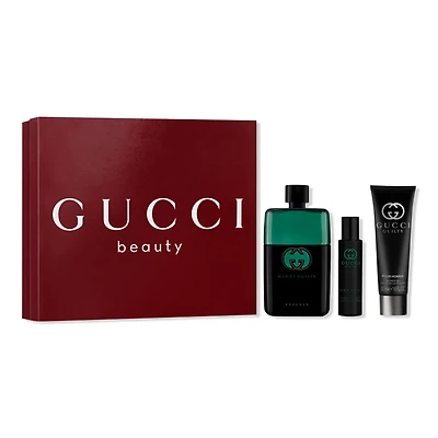 Gucci Guilty Pour Homme Essence Eau de Toilette and Shower Gel 3-Piece Gift Set