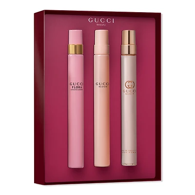 Gucci Eau de Parfum and Eau de Toilette Travel Spray 3-Piece Gift Set