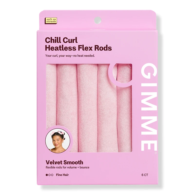 GIMME beauty Chill Curl Heatless Styling Flex Rods - Fine Hair