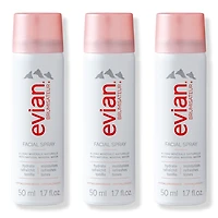 Evian Mineral Spray Natural Mineral Water Facial Spray Travel Trio