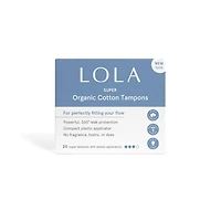 LOLA Super Organic Cotton Tampons