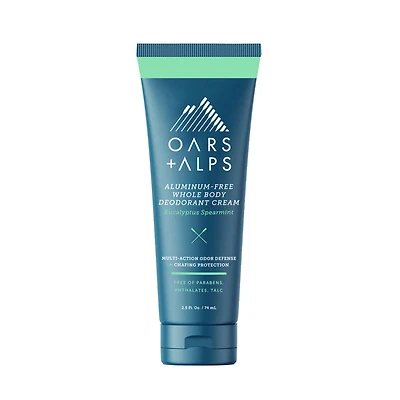 Oars + Alps Whole Body Cream Deodorant - Eucalyptus Spearmint