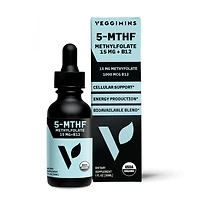 Veggimins Organic Methylfolate 15mg + B12