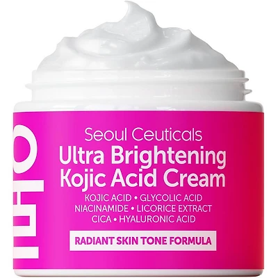 Seoul Ceuticals Korean Skin Care Ultra Brightening Kojic Acid Cream