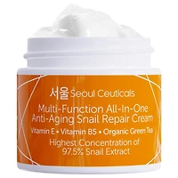 Seoul Ceuticals Korean Skin Care Multi-Function All-In-One Anti-Aging Snail Repair Cream - 2.0 oz