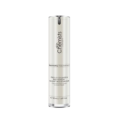 skinChemists Pro-5 Collagen Rejuvenating Bee Venom Night Moisturizer