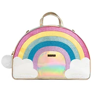 Glimmer Wish Unicorn Rainbow Overnight Bag