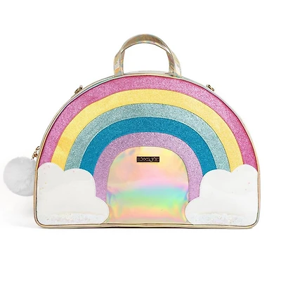 Glimmer Wish Unicorn Rainbow Overnight Bag