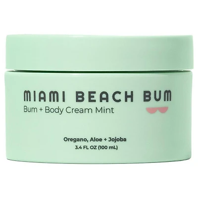 Miami Beach Bum Bum + Body Cream Mint - 3.4oz