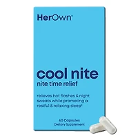 Her Own Cool Nite Capsules: Relieves Hot Flashes and Night Sweats