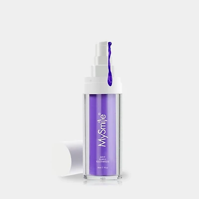 MySmile Purple Color Corrector Toothpaste for Daily Teeth Whitening