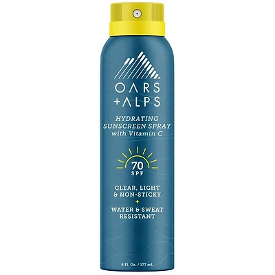 Oars + Alps Hydrating Antioxidant SPF Spray