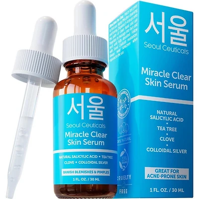 Seoul Ceuticals Korean Skin Care Miracle Clear Skin Serum