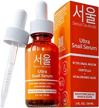 Seoul Ceuticals Korean Skin Care Ultra Snail Serum