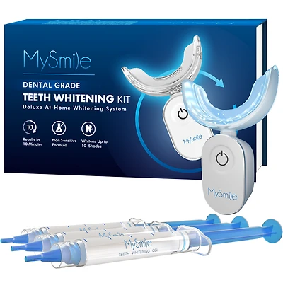 MySmile Advanced Teeth Whitening Kit with 28 LED Light