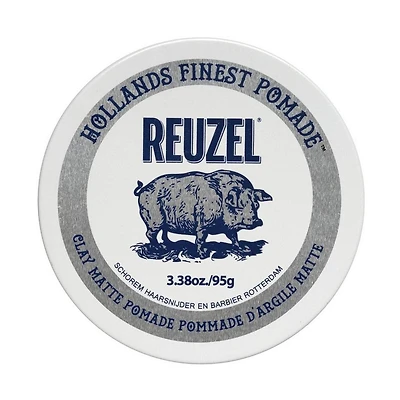 REUZEL Clay Matte Pomade Strong Flexible Hold