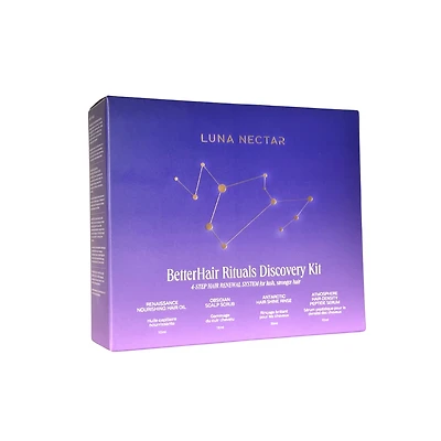 Luna Nectar 4-Step BetterHair Rituals Discovery Kit