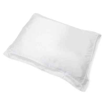 White Lotus Beauty 100% Mulberry Silk Pillowcase - White