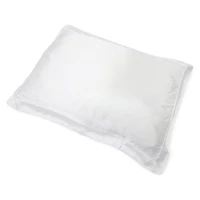 White Lotus Beauty 100% Mulberry Silk Pillowcase - White