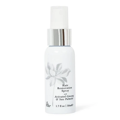 White Lotus Beauty Hair Restoration Spray with Activated Ginseng & Saw Palmetto
