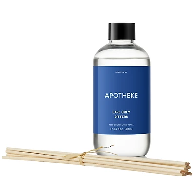 APOTHEKE Earl Grey Bitters Reed Diffuser Liquid Refill