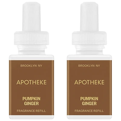 APOTHEKE Pumpkin Ginger Pura Smart Scent Fragrance Refill, Set of 2