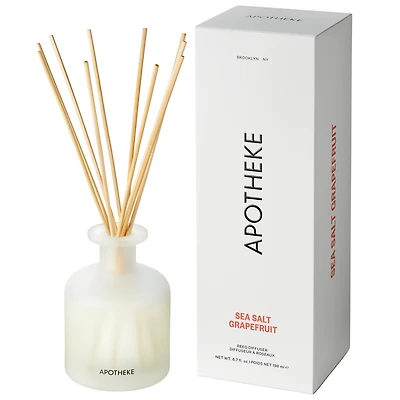 APOTHEKE Sea Salt Grapefruit Reed Diffuser