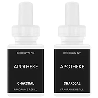 APOTHEKE Charcoal Pura Smart Scent Fragrance Refill, Set of 2