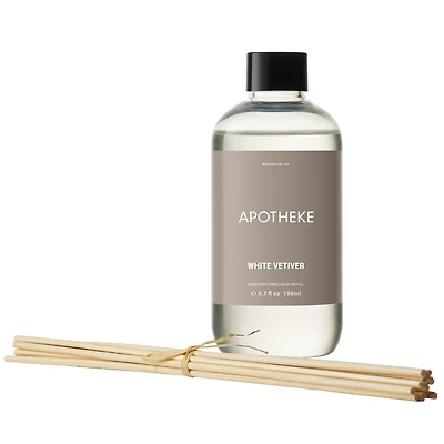 APOTHEKE White Vetiver Reed Diffuser Liquid Refill