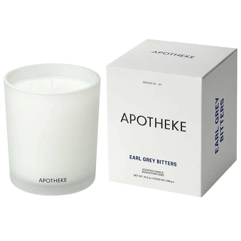 APOTHEKE Earl Grey Bitters Scented Candle - oz.
