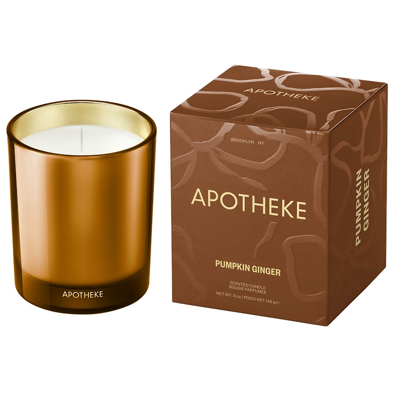 APOTHEKE Pumpkin Ginger Scented Candle - oz.