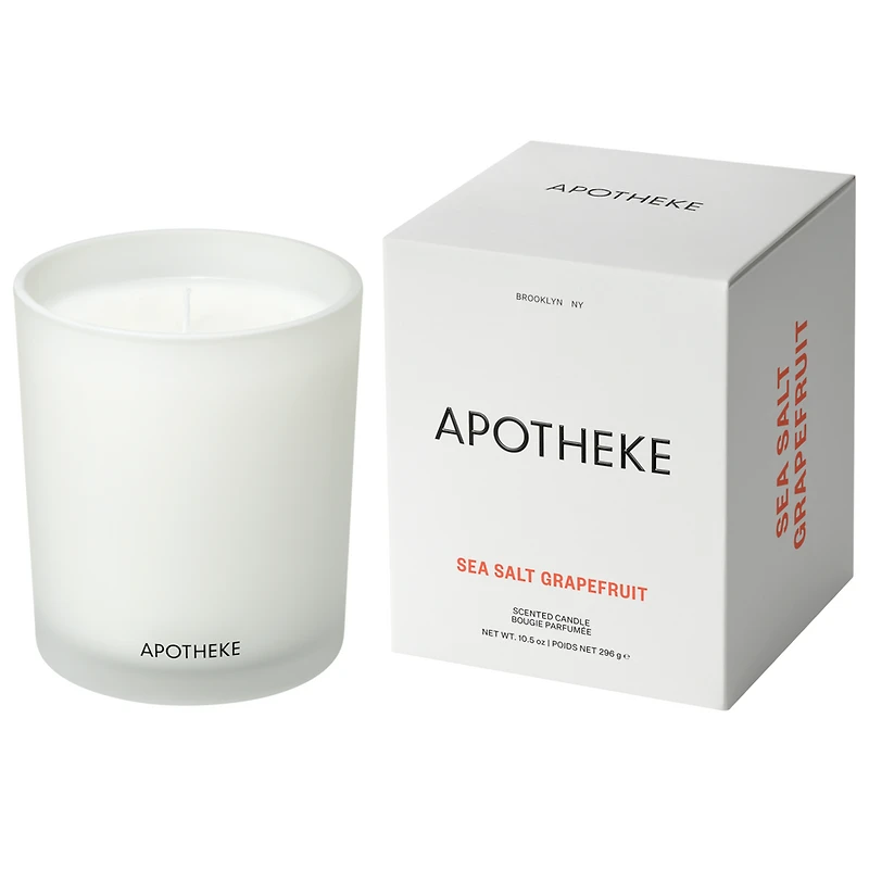 APOTHEKE Sea Salt Grapefruit Scented Candle - oz.